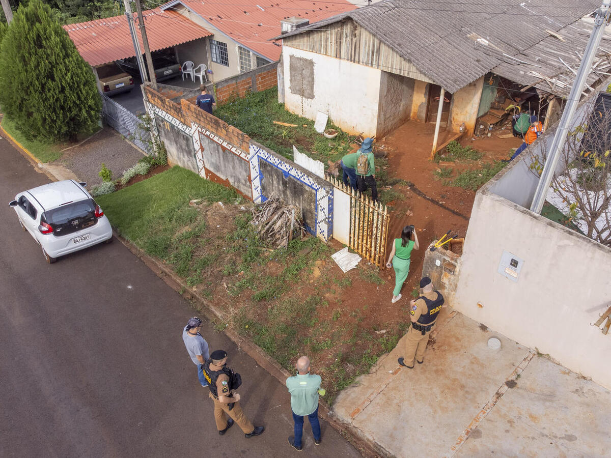 Força tarefa visita imóveis abandonados e onde moradores não permitiam a entrada dos ACE’s