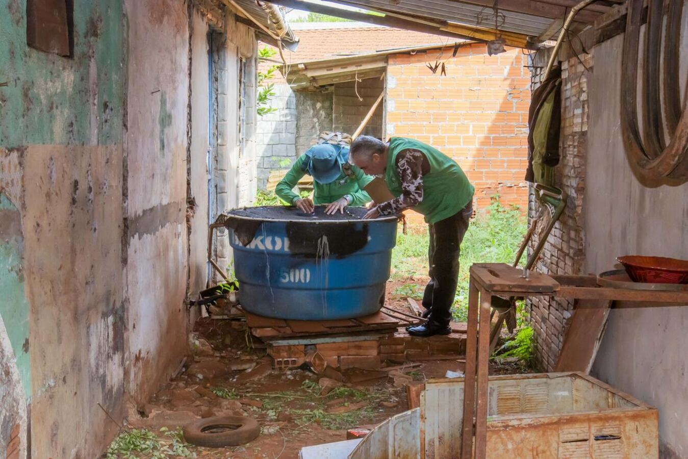 Força tarefa visita imóveis abandonados e onde moradores não permitiam a entrada dos ACE’s