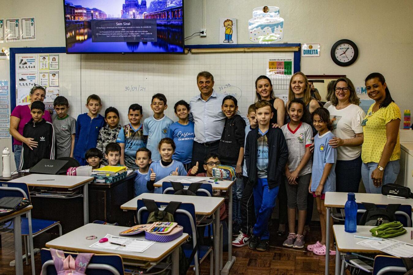 Escola Miguel Dewes é destaque por nota 8,8 no IDEB