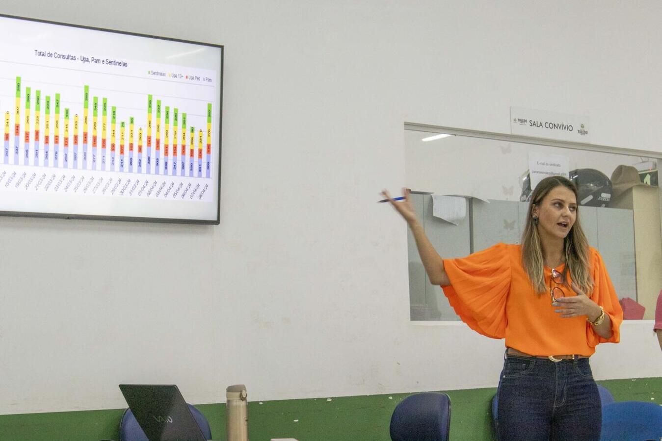 Atividades e dados sobre epidemia em nível estadual e local foram apresentados em encontro no Centro Municipal de Controle e Endemias na tarde desta terça (9)