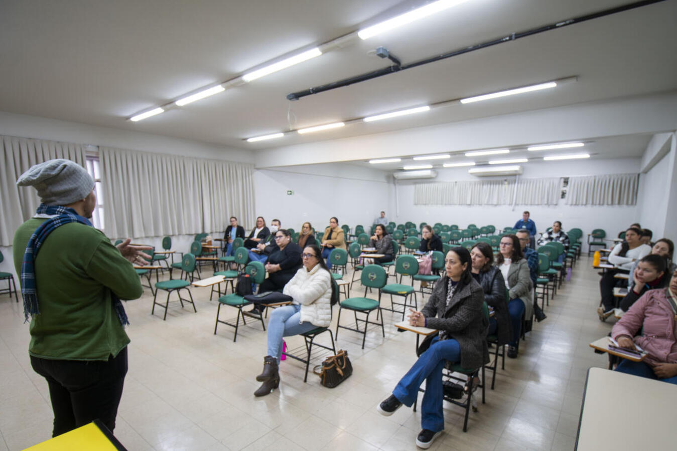 Primeiro dos 12 módulos de treinamento foi ministrado nesta segunda-feira (20), na Escola de Governo; conteúdo está distribuído em carga horária de 48 horas-aula