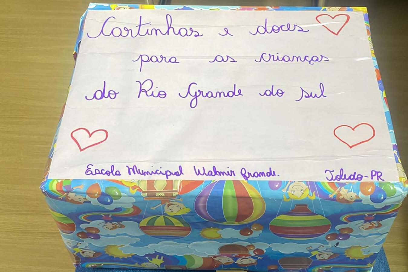 Mobilização que ocorreu no Centro de Eventos Ismael Sperafico teve o objetivo de facilitar a logística de distribuição assim que donativos chegarem ao RS 