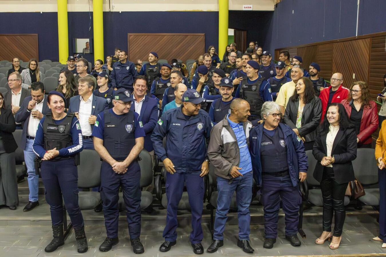 Solenidade no Centro de Eventos Ismael Sperafico celebrou o aniversário da corporação