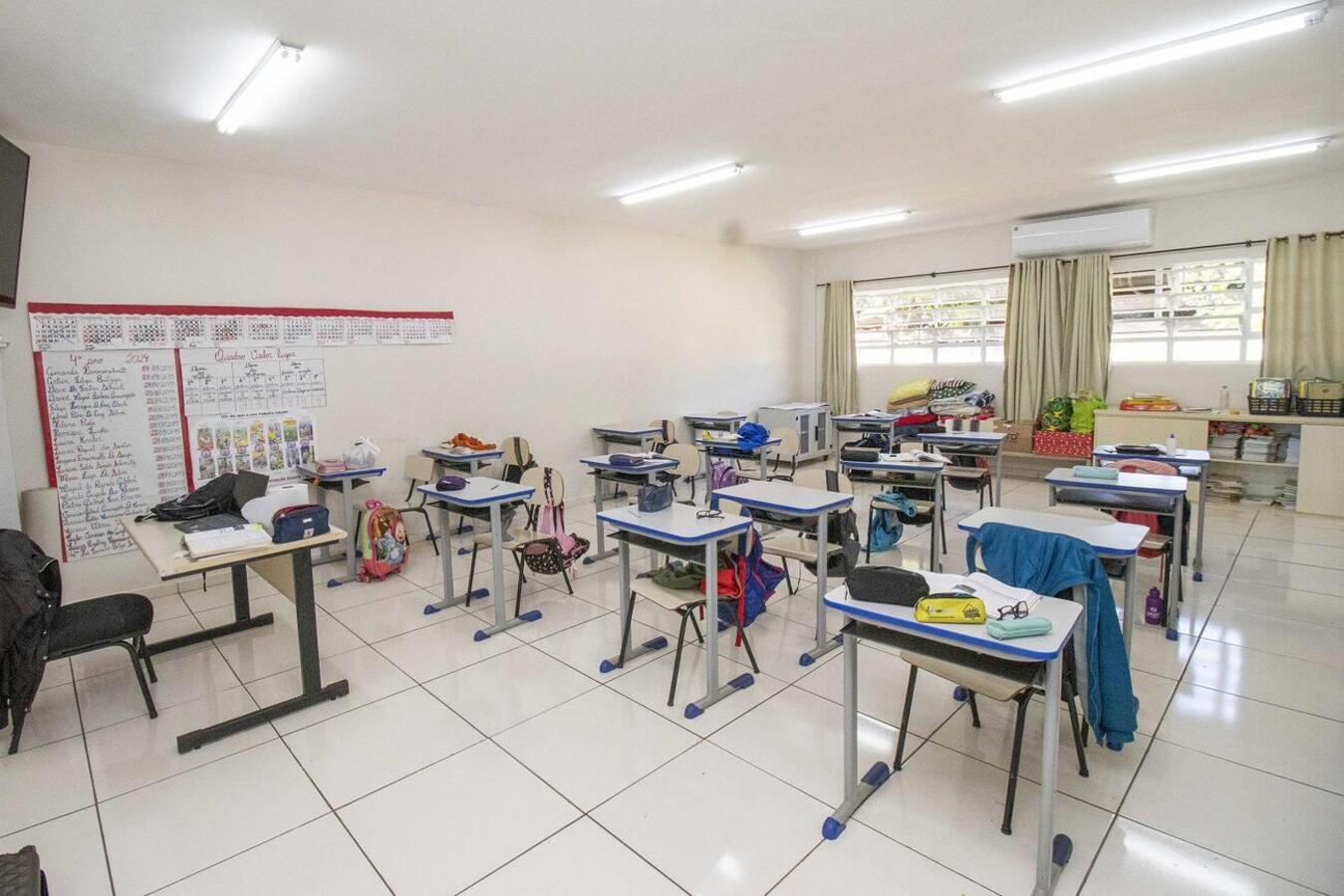 A inauguração da reforma e ampliação em instituição de ensino no distrito de Novo Sobradinho aconteceu na manhã desta quarta-feira (12)