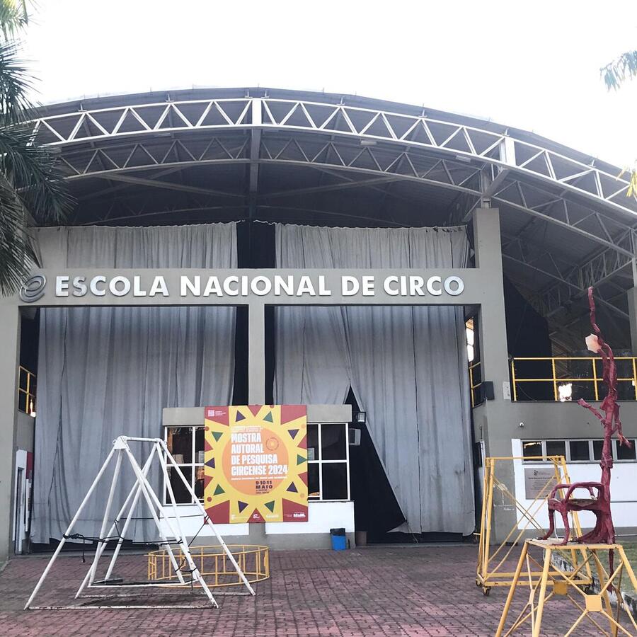 Os coordenadores do Circo da Alegria realizaram uma visita técnica à Escola Nacional de Circo, no Rio de Janeiro, esta semana