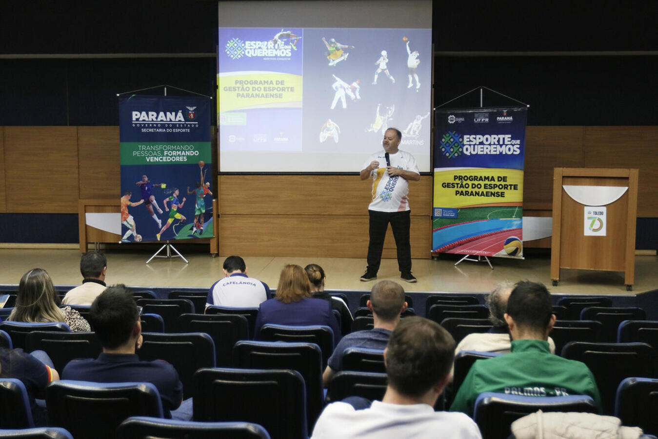 Gestores de municípios do Oeste e Sudoeste do Paraná conheceram mais detalhes a respeito do assunto em evento realizado nesta quarta (26) no Auditório Acary Oliveira