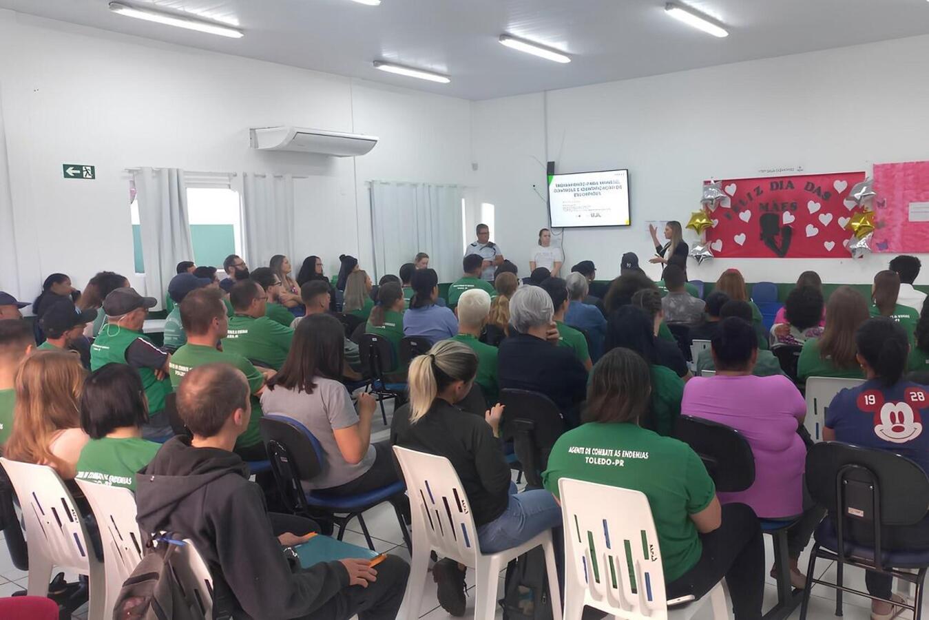 Capacitação foi ministrada entre terça e quinta-feira (11 a 13) por biólogo da Divisão de Vigilância de Zoonoses e Intoxicações da Sesa, Emanuel Marques da Silva