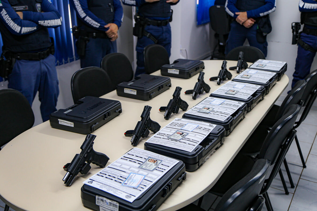 Desde 2021, R$ 3,450 mi já foram destinados para a corporação e mais R$ 1,5 mi em uniformes e acessórios estão sendo licitados e serão entregues até o fim do ano
