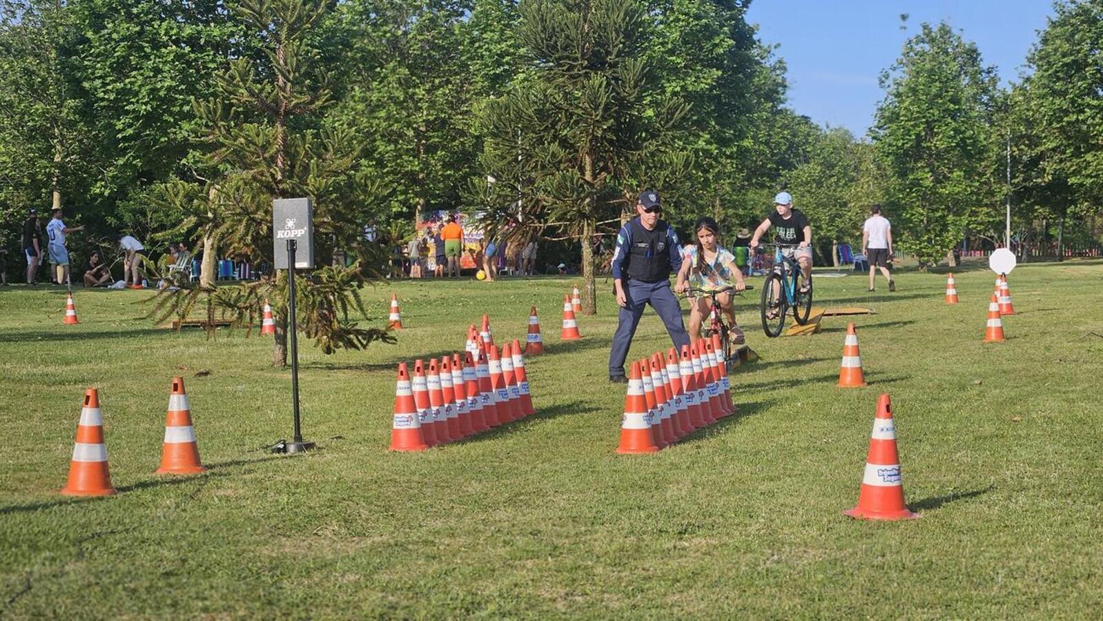 O objetivo do evento era passar um dia divertido junto com a família e amigos,  cultivando momentos de convivência e bem estar