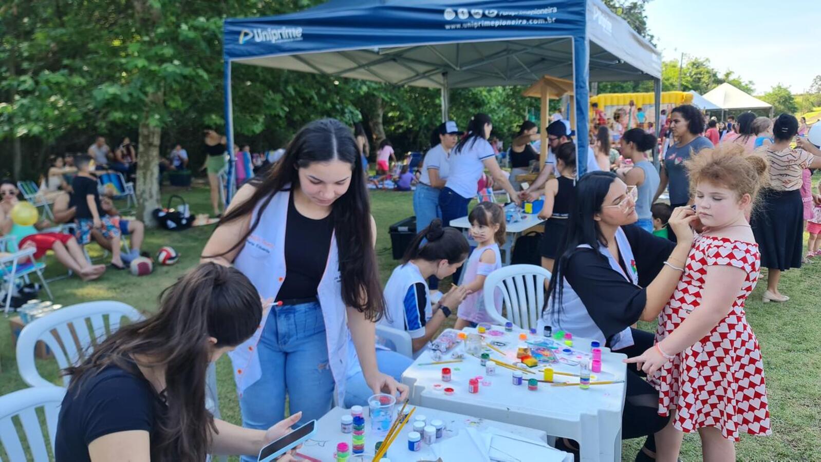O objetivo do evento era passar um dia divertido junto com a família e amigos,  cultivando momentos de convivência e bem estar