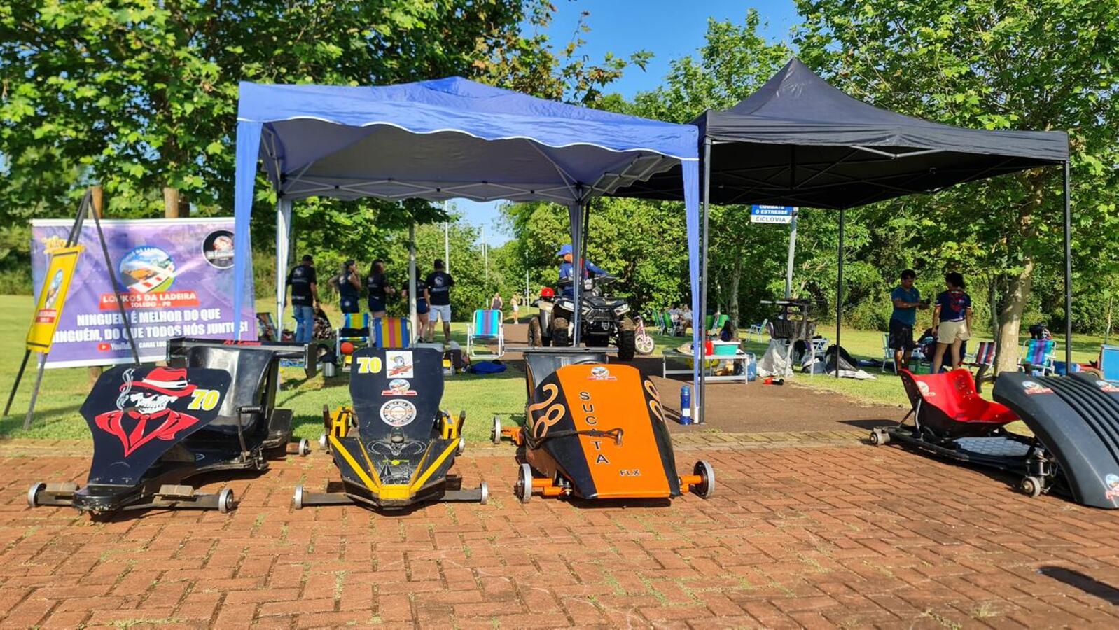 O objetivo do evento era passar um dia divertido junto com a família e amigos,  cultivando momentos de convivência e bem estar