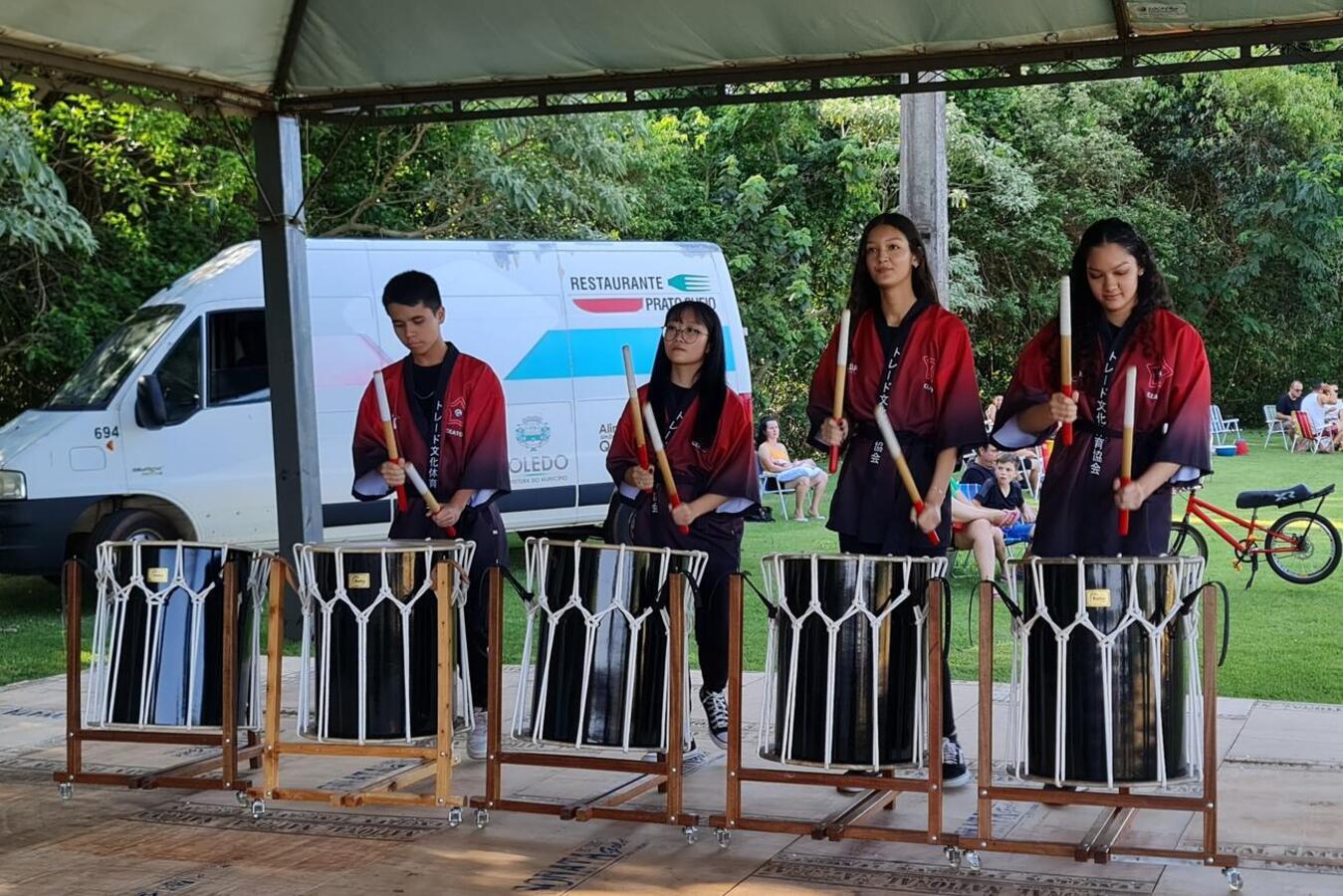 O objetivo do evento era passar um dia divertido junto com a família e amigos,  cultivando momentos de convivência e bem estar