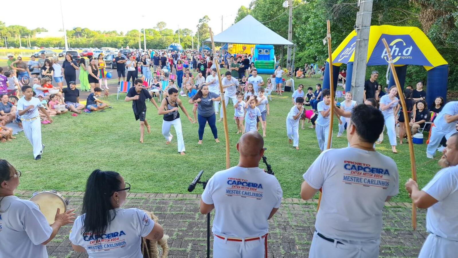 O objetivo do evento era passar um dia divertido junto com a família e amigos,  cultivando momentos de convivência e bem estar