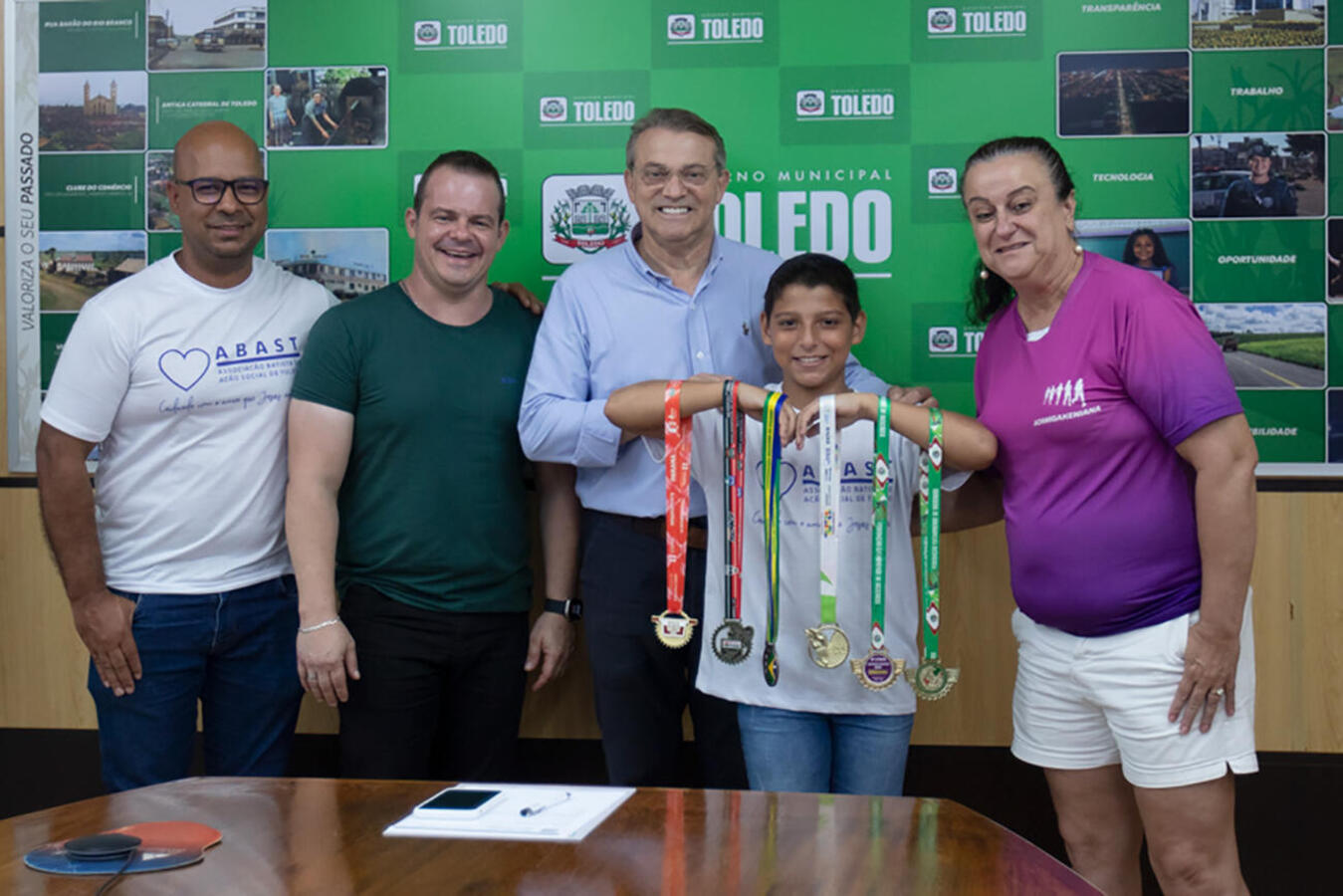 Heitor Isaque do Nascimento (10) já conquistou o terceiro lugar no Campeonato Brasileiro e sonha em representar Toledo e o Brasil nas Olimpíadas