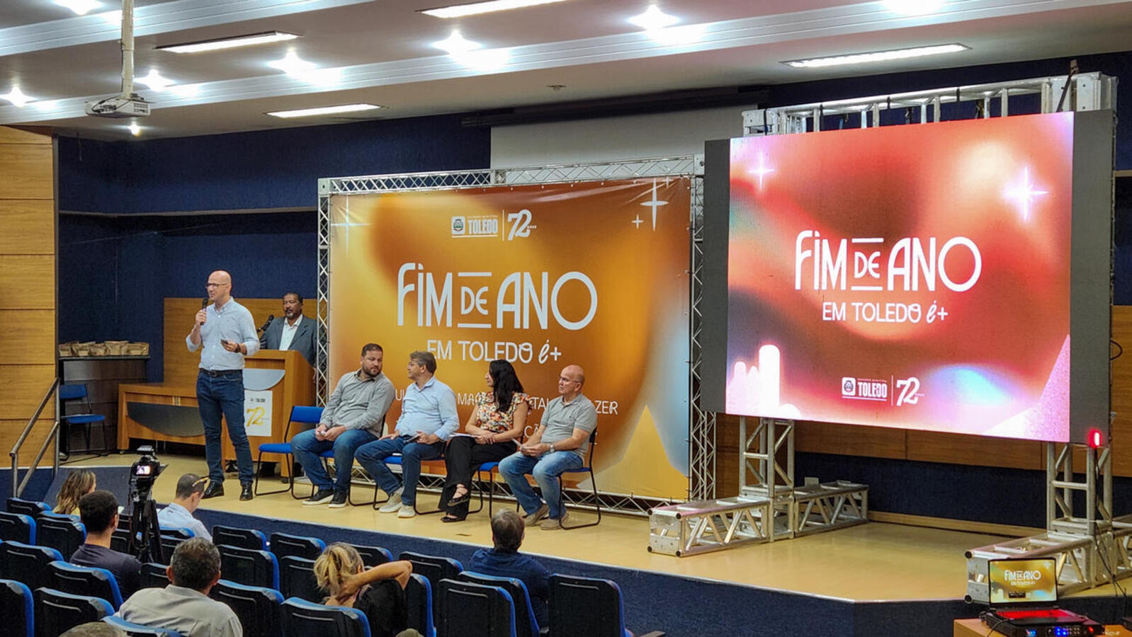 Relação de shows regionais e nacionais são divulgados em coletiva de imprensa na manhã desta segunda-feira (11)