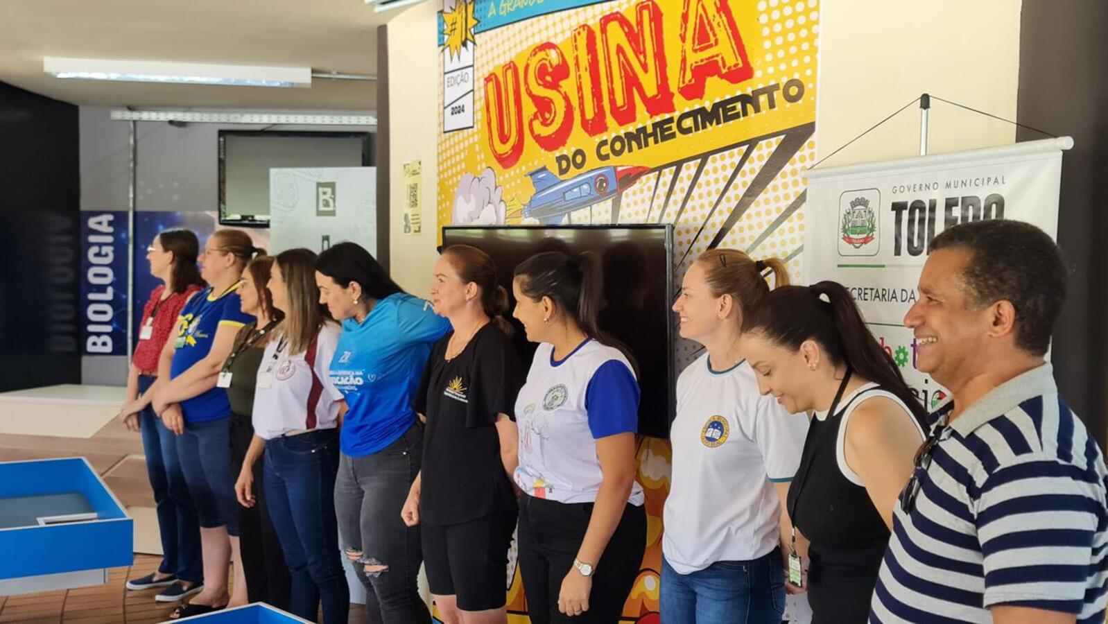 A fase final do 2º Campeonato Municipal de Robótica aconteceu nas instalações da Usina do Conhecimento, localizada na península do Parque Ecológico Diva Paim Barth
