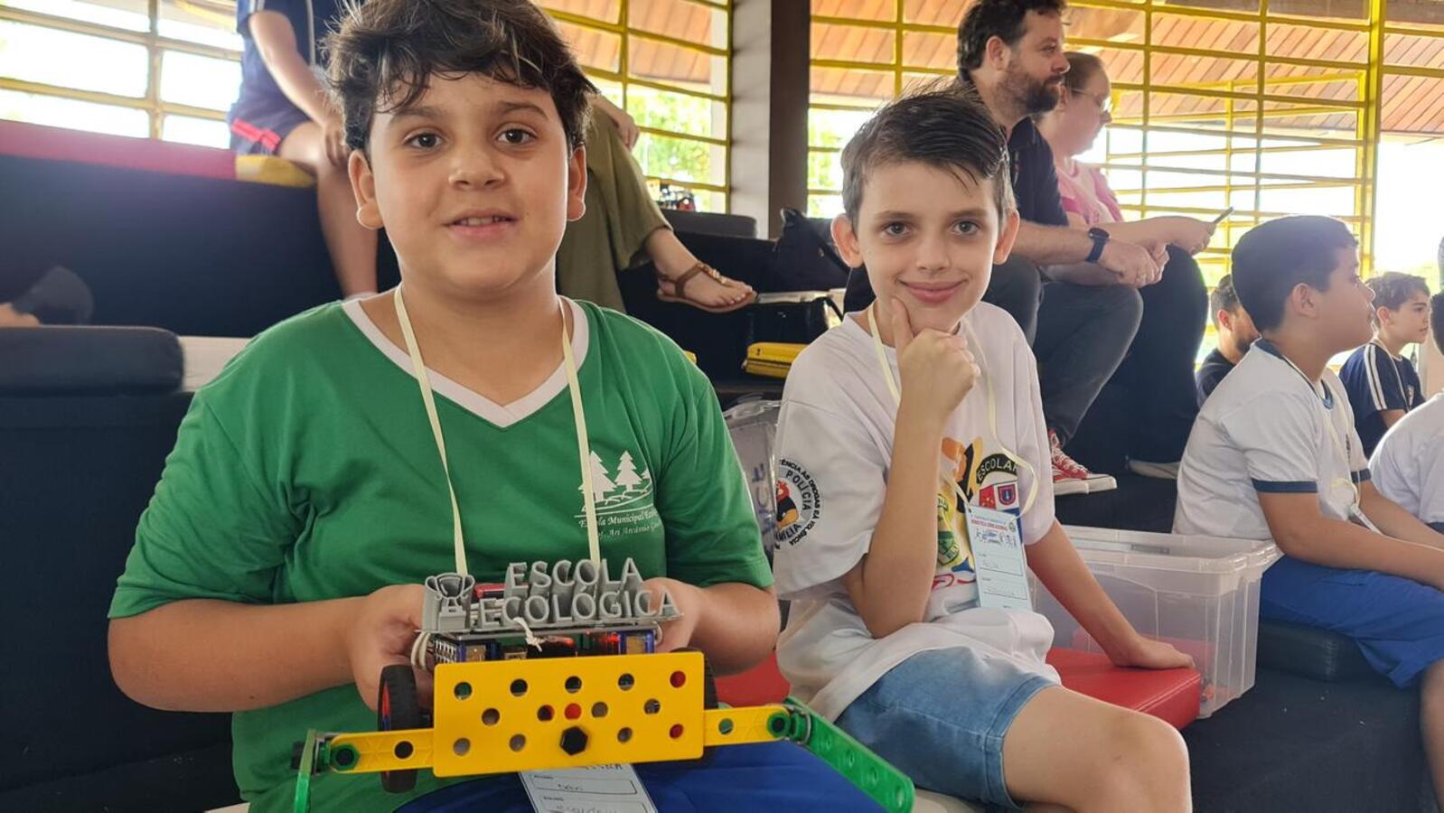 A fase final do 2º Campeonato Municipal de Robótica aconteceu nas instalações da Usina do Conhecimento, localizada na península do Parque Ecológico Diva Paim Barth