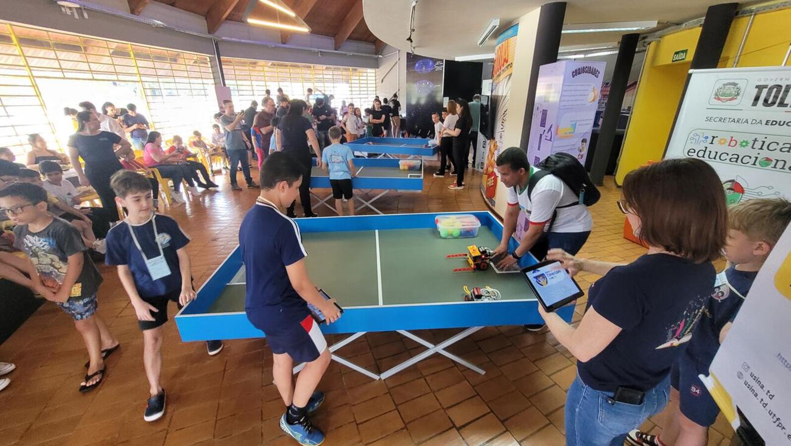 Toledo realiza fase final do 2º Campeonato Municipal de Robótica Educacional