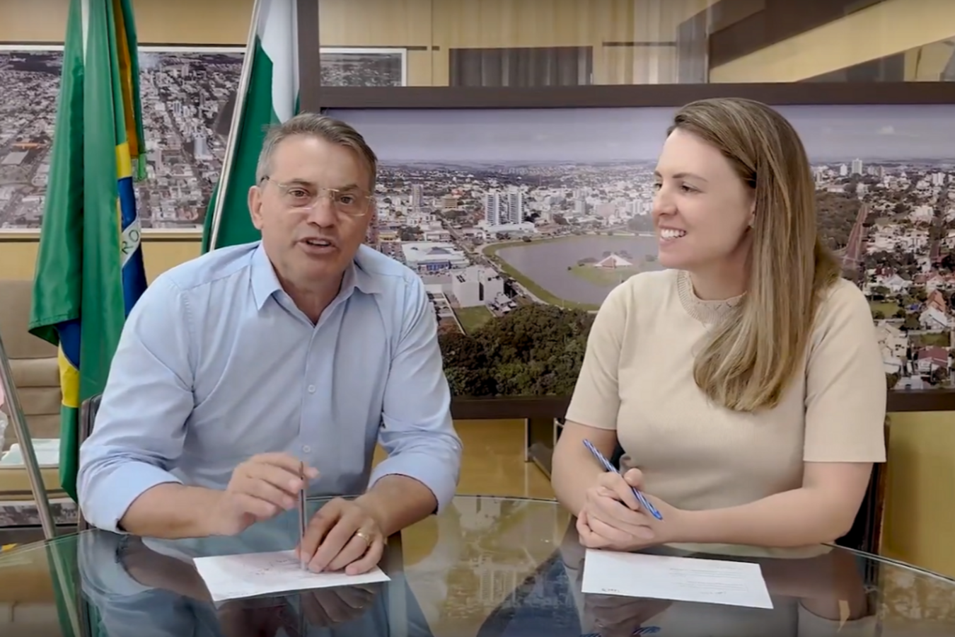 Anúncio foi feito na tarde de hoje (26) pelo prefeito e pela secretária de Recursos Humanos em vídeo publicado no canal da Prefeitura de Toledo no YouTube