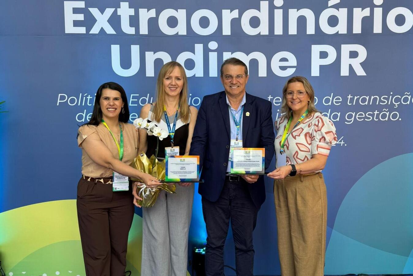 Município foi premiado por obter o 4º maior Ideb e o 3º melhor Indicador Criança Alfabetizada entre cidades com população entre 100 mil e 200 mil habitantes