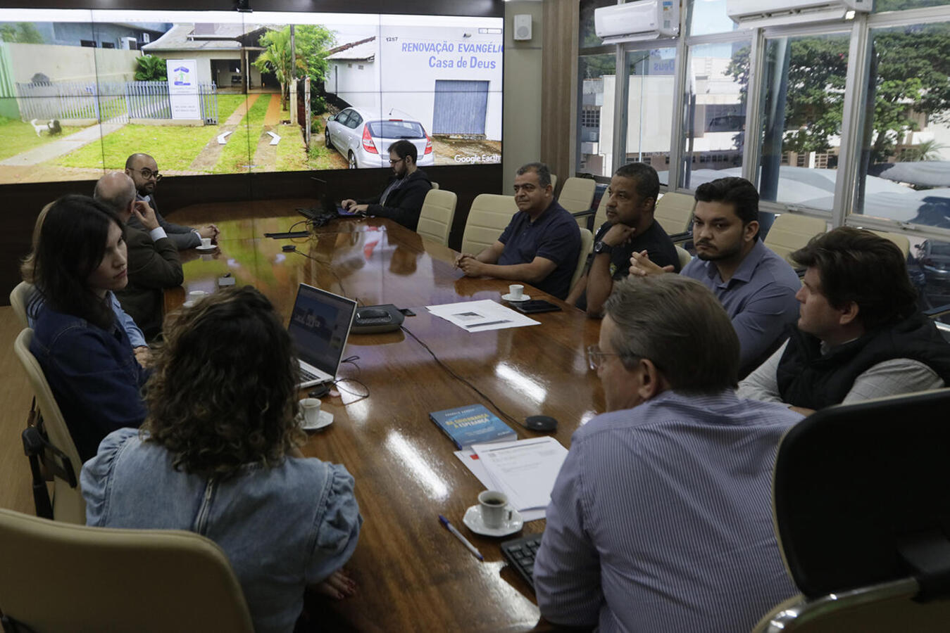 Encontro realizado nesta quarta (14) tratou de pleito do órgão, que deseja ocupar antiga sede do Conselho Tutelar para ampliar instalações de IML e Instituto de Criminalística