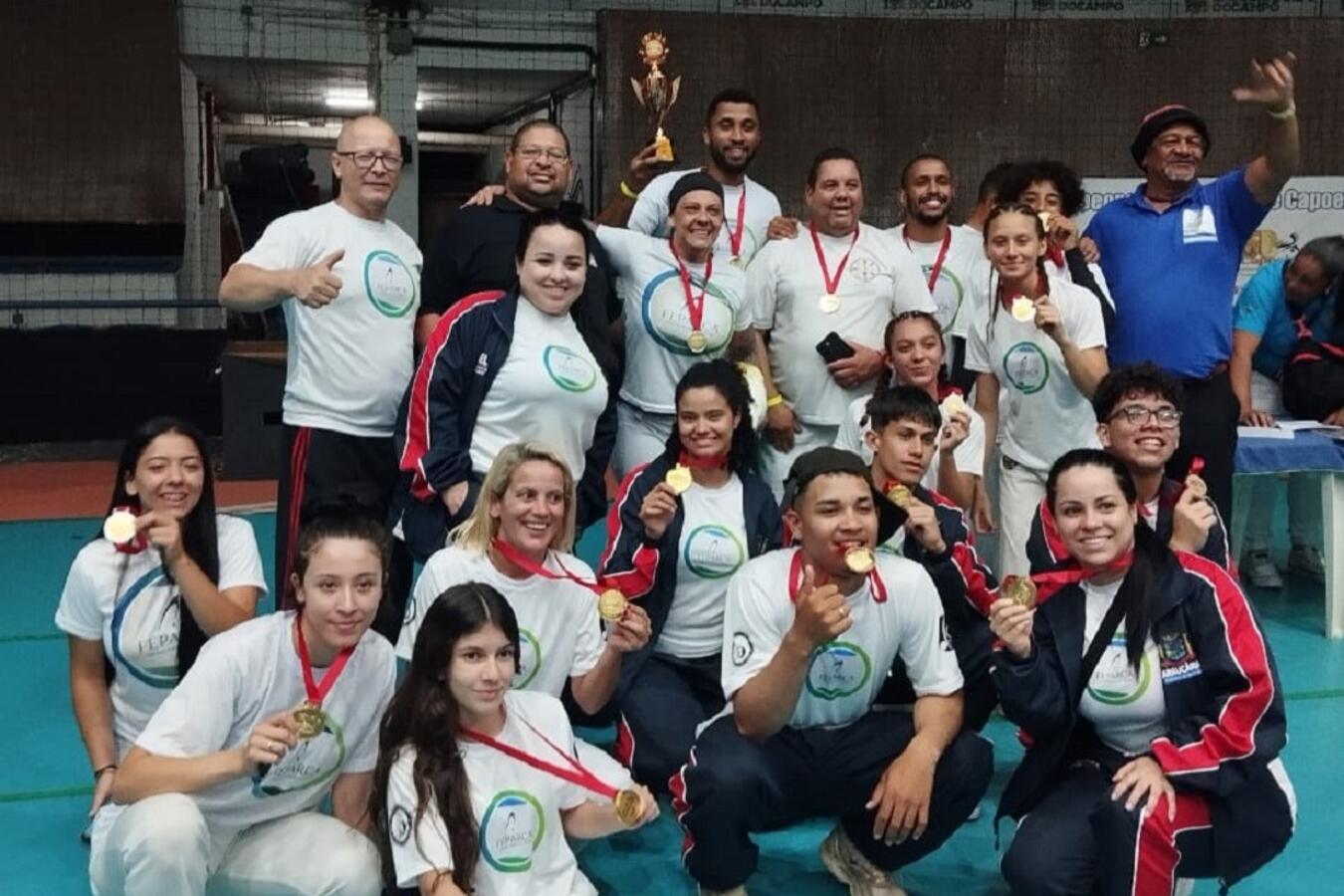 Participantes do “Da roda para a vida” conquistaram, no último fim de semana, 1 ouro e 2 pratas, medalhas que ajudaram o PR a obter o 3º lugar geral na competição