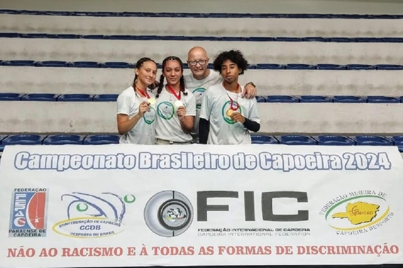 Participantes do “Da roda para a vida” conquistaram, no último fim de semana, 1 ouro e 2 pratas, medalhas que ajudaram o PR a obter o 3º lugar geral na competição