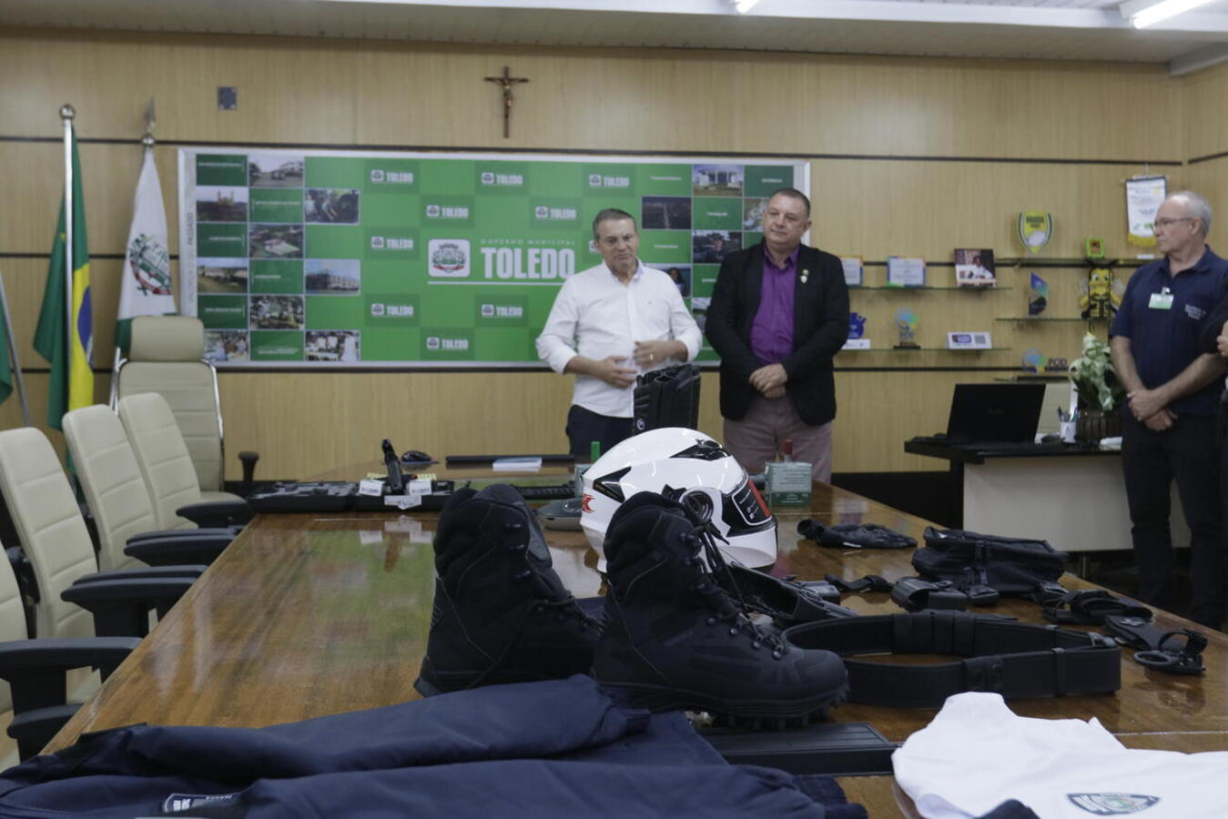 Novidade foi apresentada na manhã de hoje (13) no Gabinete do Prefeito, além dos equipamentos modernos adquiridos com investimentos de quase R$1 milhão