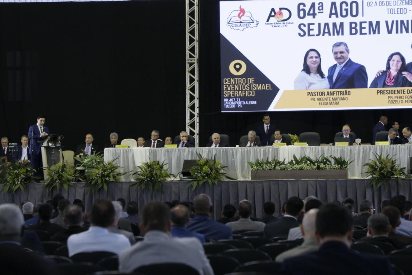 Mais de 2.000 pastores do Paraná e estados vizinhos participam da Convenção das Igrejas Evangélicas Assembleias de Deus do Paraná