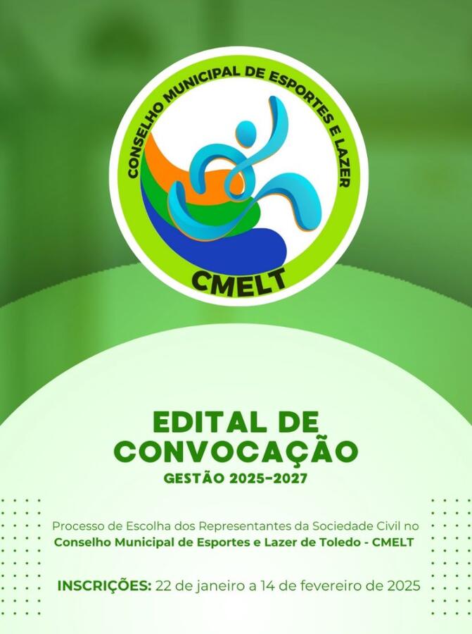 Entidades interessadas terão até o dia 14 de fevereiro para realizar as inscrições