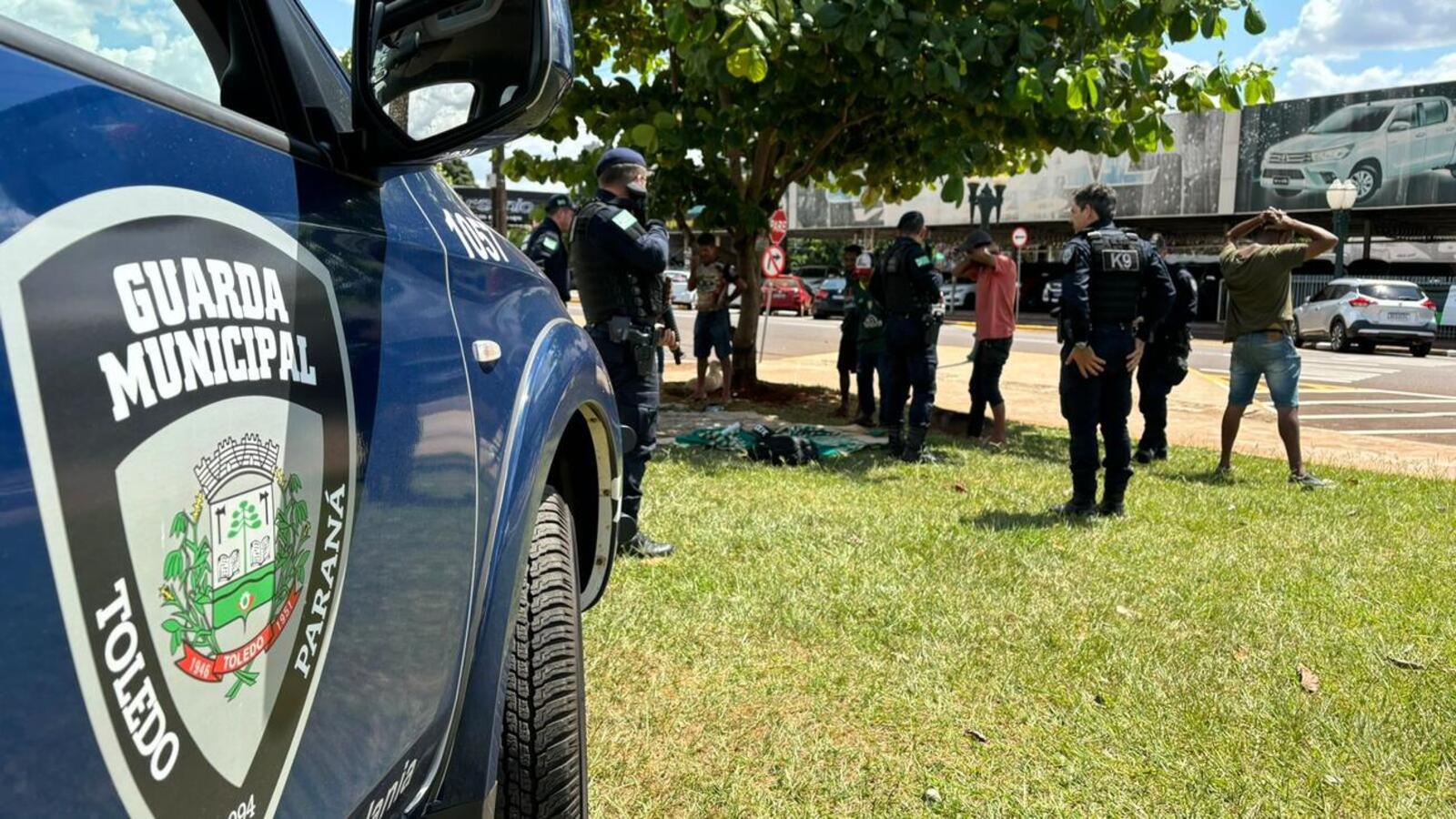 Secretaria de Segurança atende chamados sobre PSRs que estariam consumindo ilícitos e ameaçando pessoas que passavam nos locais