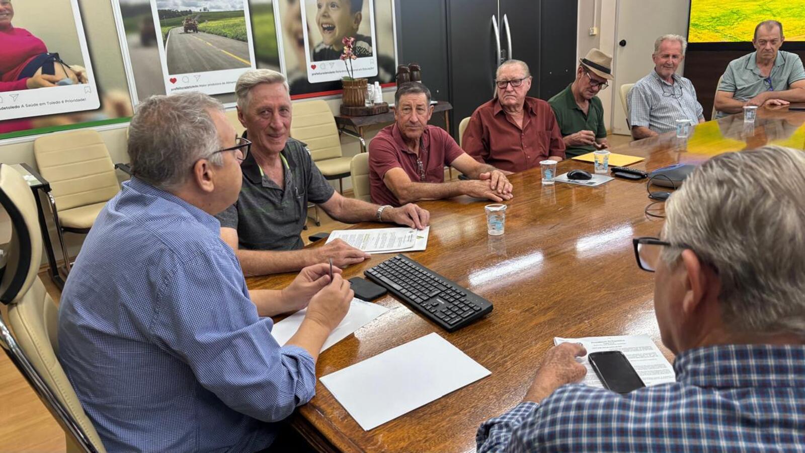 Esta foi a primeira reunião com a comunidade do interior. Representantes da Associação de Idosos de Novo Sobradinho apresentaram uma pauta de reivindicações