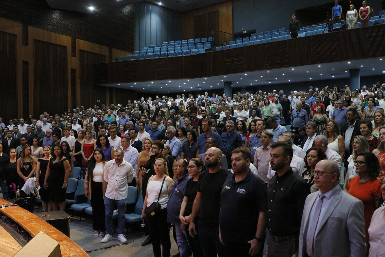 No evento, houve eleição da Mesa Diretora da Câmara Municipal e contou com a presença de diversas autoridades