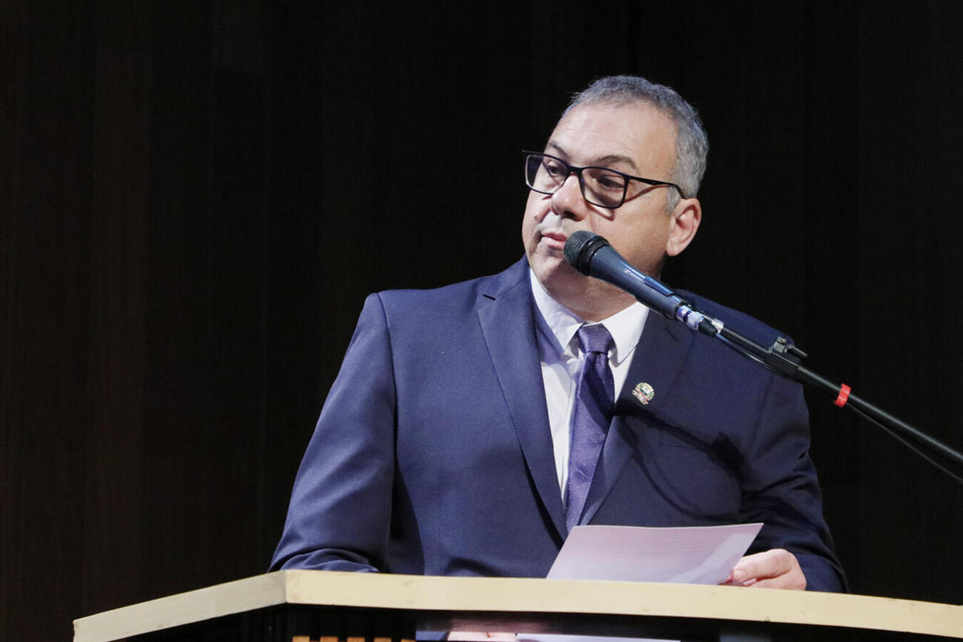 No evento, houve eleição da Mesa Diretora da Câmara Municipal e contou com a presença de diversas autoridades