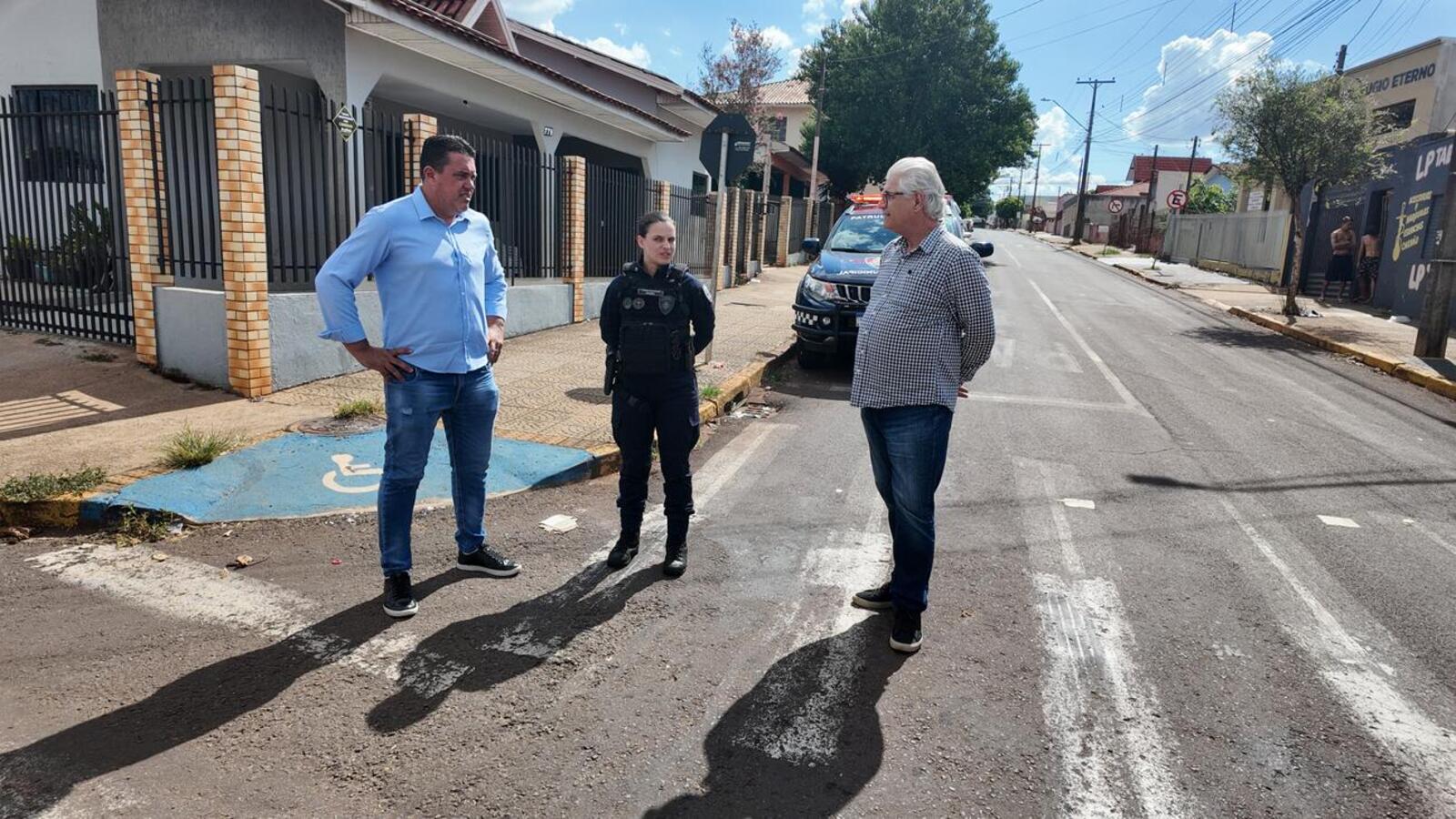 Equipes da Secretaria de Segurança e Planejamento estiveram em alguns pontos no Boa Esperança e Jardim Pancera para identificar situações emergenciais
