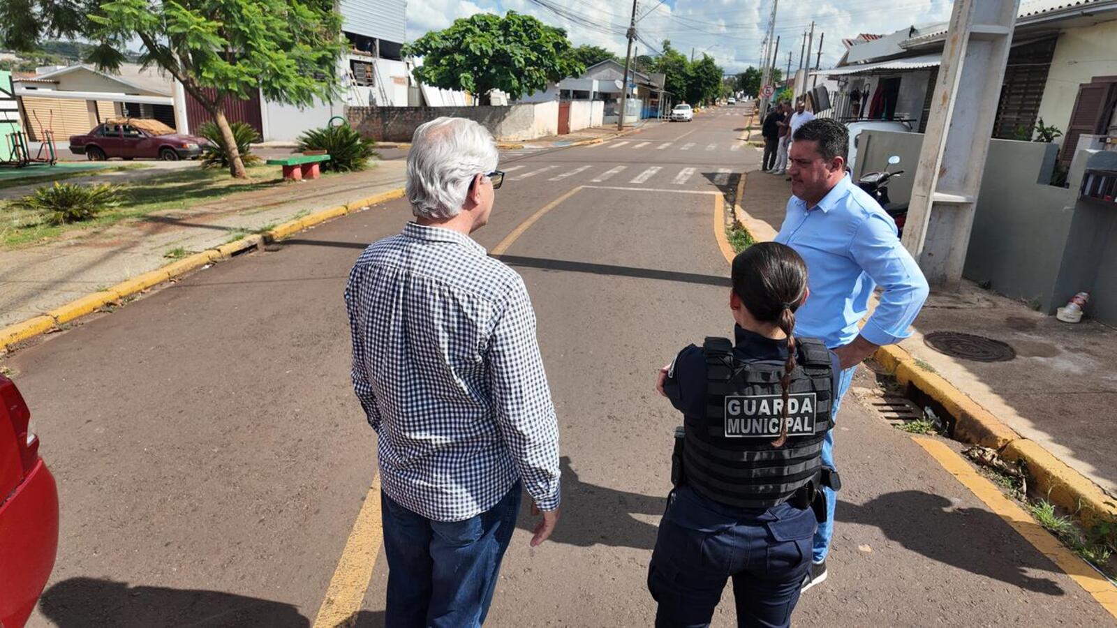 Equipes da Secretaria de Segurança e Planejamento estiveram em alguns pontos no Boa Esperança e Jardim Pancera para identificar situações emergenciais