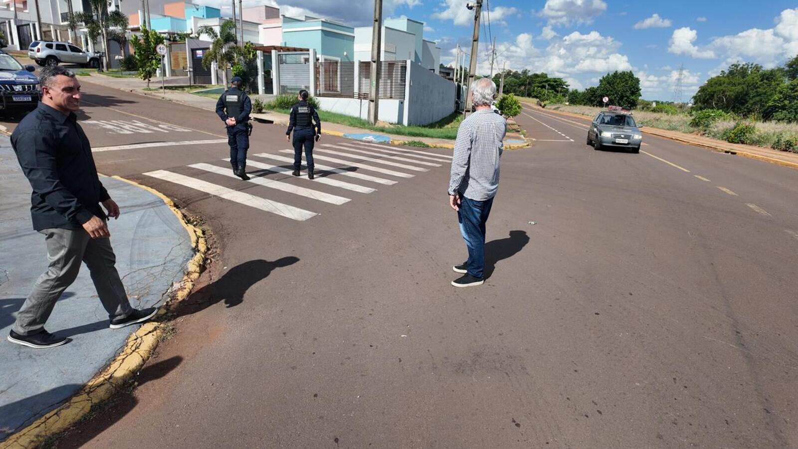 Equipes da Secretaria de Segurança e Planejamento estiveram em alguns pontos no Boa Esperança e Jardim Pancera para identificar situações emergenciais