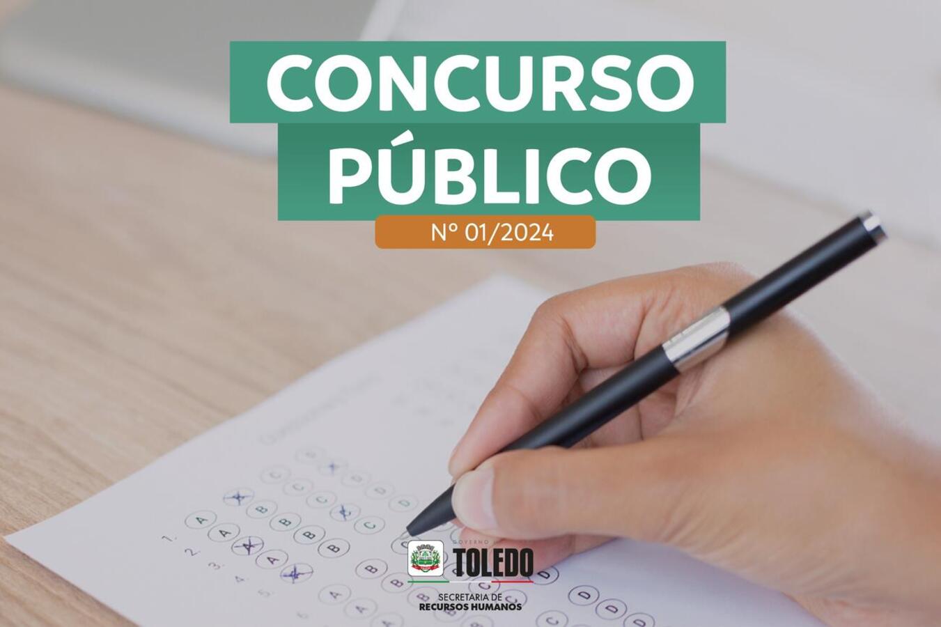 O Concurso Público N°01/2024 conta com 27 cargos para o nível superior, 11 para o nível médio/técnico e 3 para o nível fundamental completo