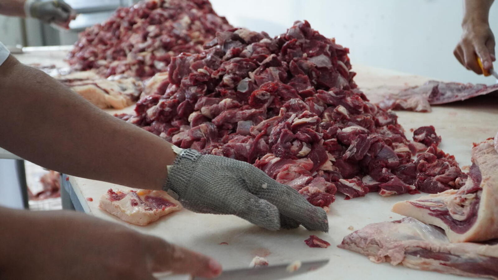 Por meio do Programa de Aquisição de Alimentos (PAA) são consumidas mais de 10 toneladas mensais de carnes (bovina, suína, frango)