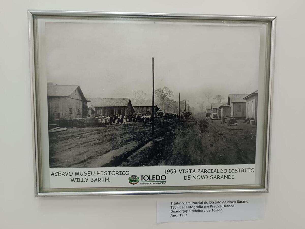 Museu Willy Barth exibe a exposição “Toledo em Fatos”, que segue com visitação aberta até 22 de abril de 2025