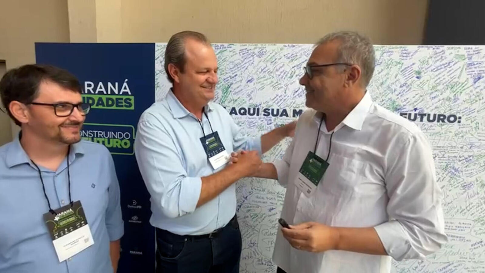 Anúncio foi feito durante o evento Paraná Mais Cidades, realizado em Foz do Iguaçu de 12 a 14 de fevereiro deste ano pelo Governo do Paraná