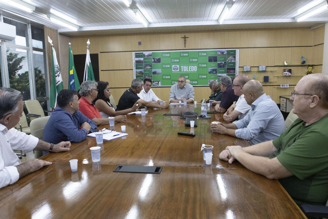 Em reunião com o prefeito, dirigentes do time alinharam sobre o apoio para manutenção da modalidade