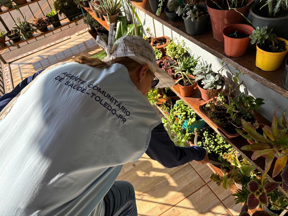 Cerca de 15 agentes comunitários de saúde foram ao Jardim Concórdia e Jardim Independência para conscientizar a comunidade