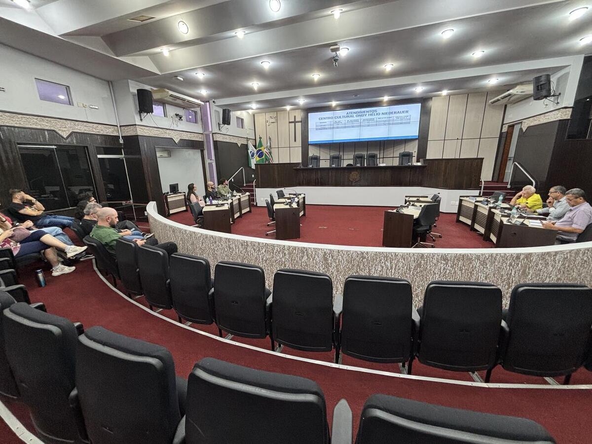 Execução físico-orçamentária do 3º quadrimestre de 2024 foi apresentada pela equipe da Secretaria na manhã desta sexta-feira (28), no Plenário da Casa de Leis