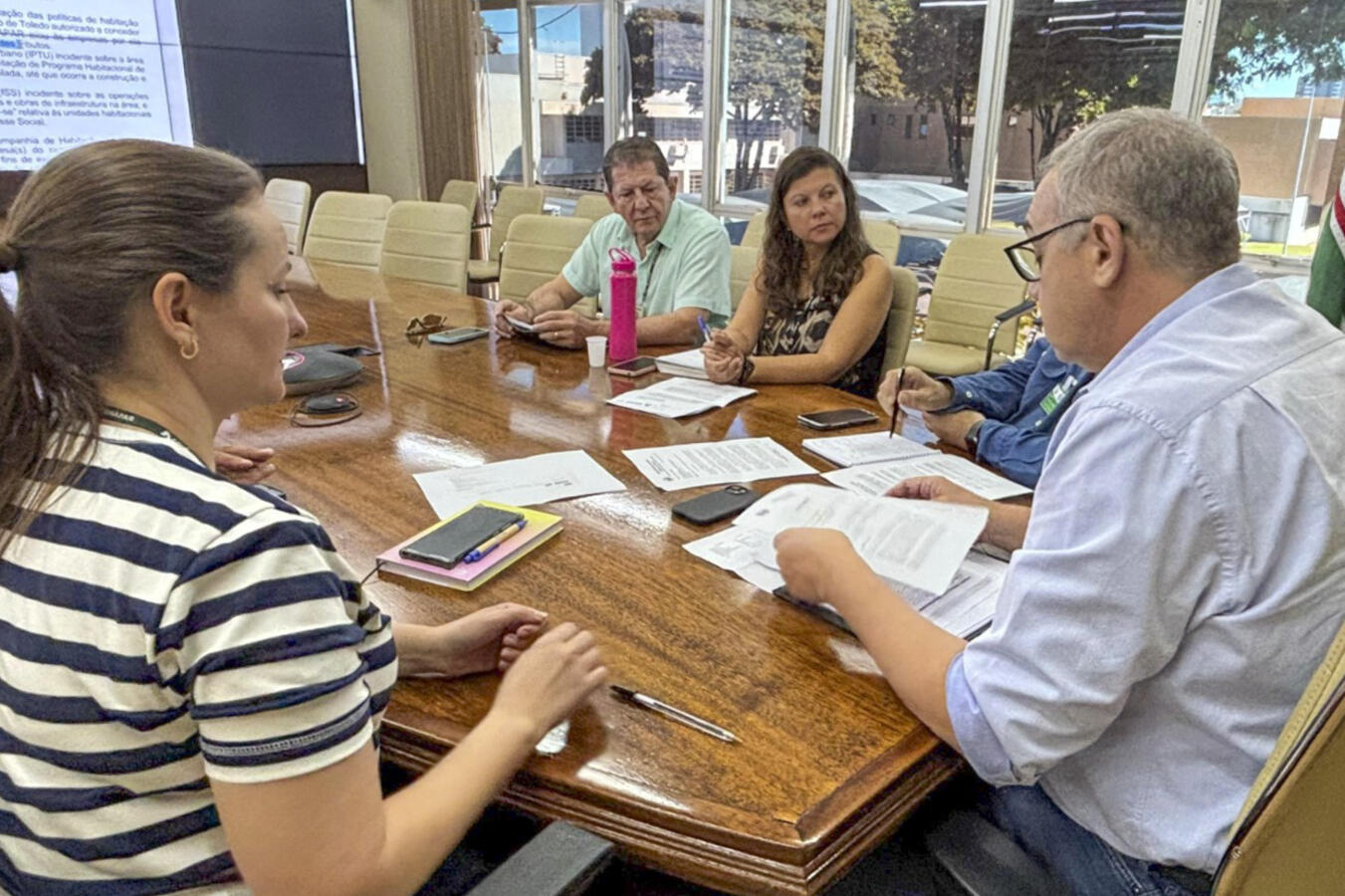 Reunião desta semana é resultado da visita do prefeito Mario Costenaro ao presidente Jorge Lange, em Curitiba, no início do mês