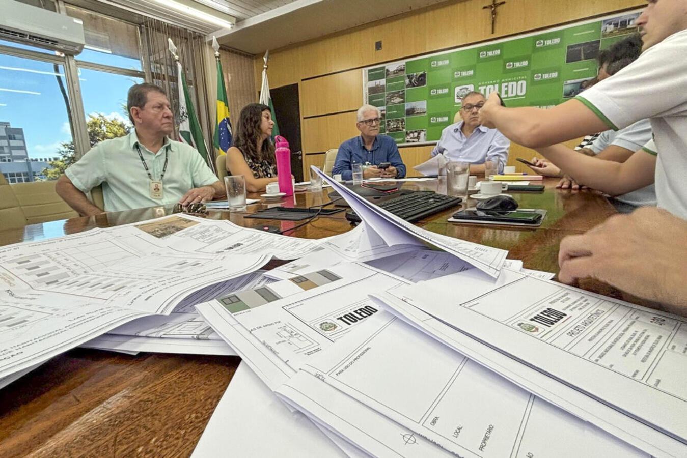 Reunião desta semana é resultado da visita do prefeito Mario Costenaro ao presidente Jorge Lange, em Curitiba, no início do mês