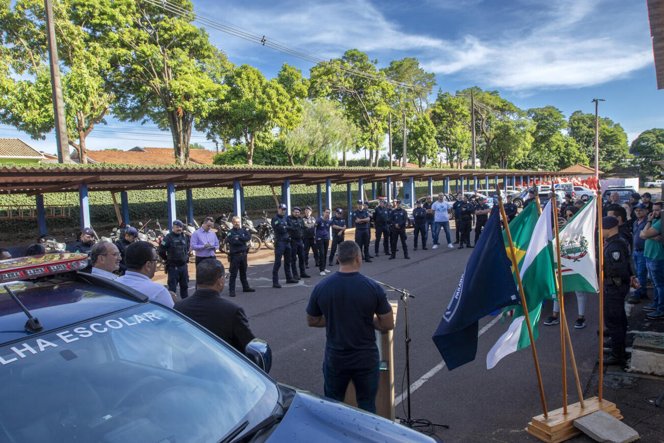Evento realizado pela Secretaria Municipal de Segurança e Mobilidade Urbana reúne corporação para motivar e homenagear o trabalho dos profissionais