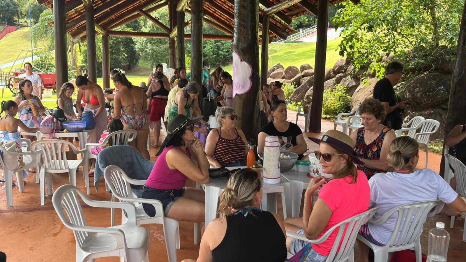 Evento organizado pela SMDH levou dezenas de mulheres ligadas ao agronegócio para uma tarde com muita diversão (Crédito: Márcio Pimentel)