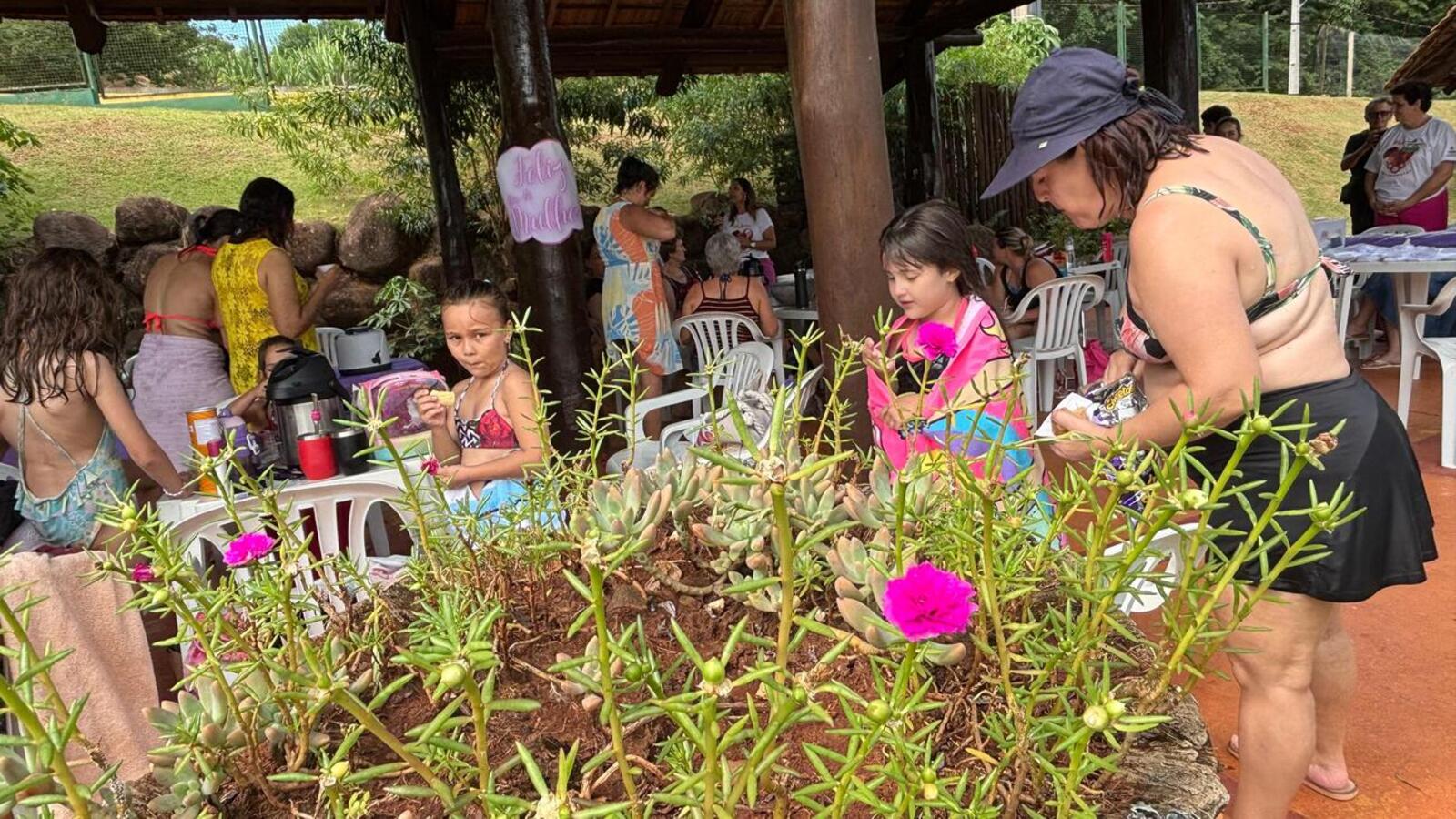 Evento organizado pela SMDH levou dezenas de mulheres ligadas ao agronegócio para uma tarde com muita diversão (Crédito: Márcio Pimentel)
