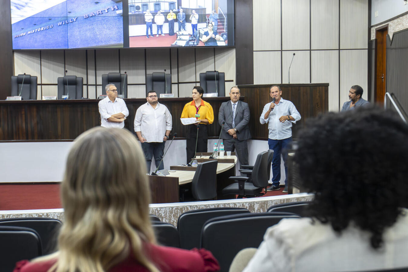Na manhã desta quarta-feira (19) o Conselho Municipal de Promoção da Igualdade Racial conheceu sua mesa diretora